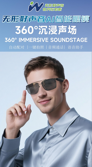 无形好声音AI智能眼镜